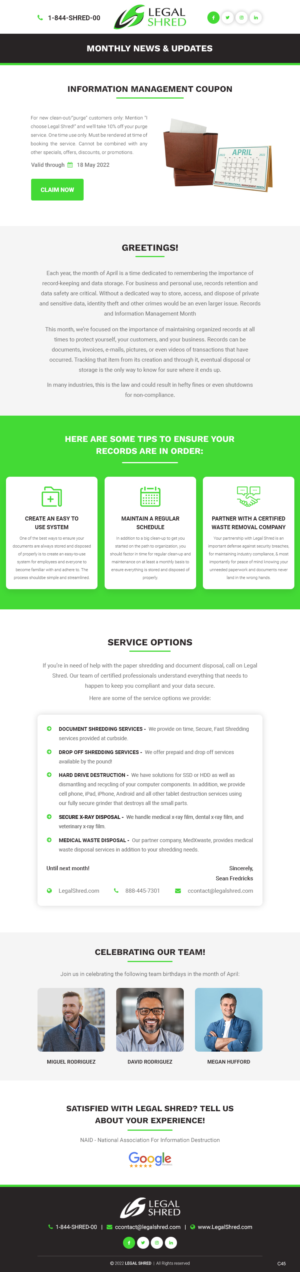 Email Marketing Design by pb for this project | Design: #28460249