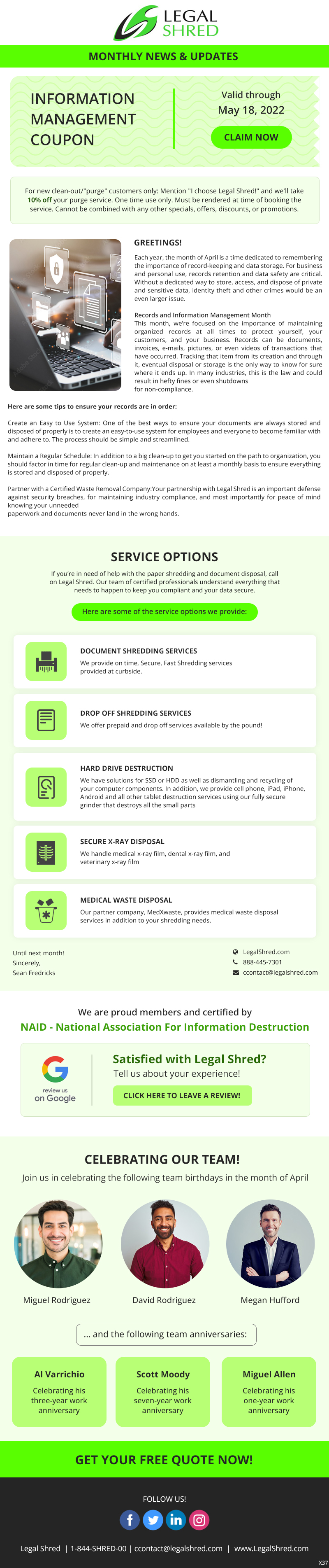 Email Marketing Design by pb for this project | Design #28460252