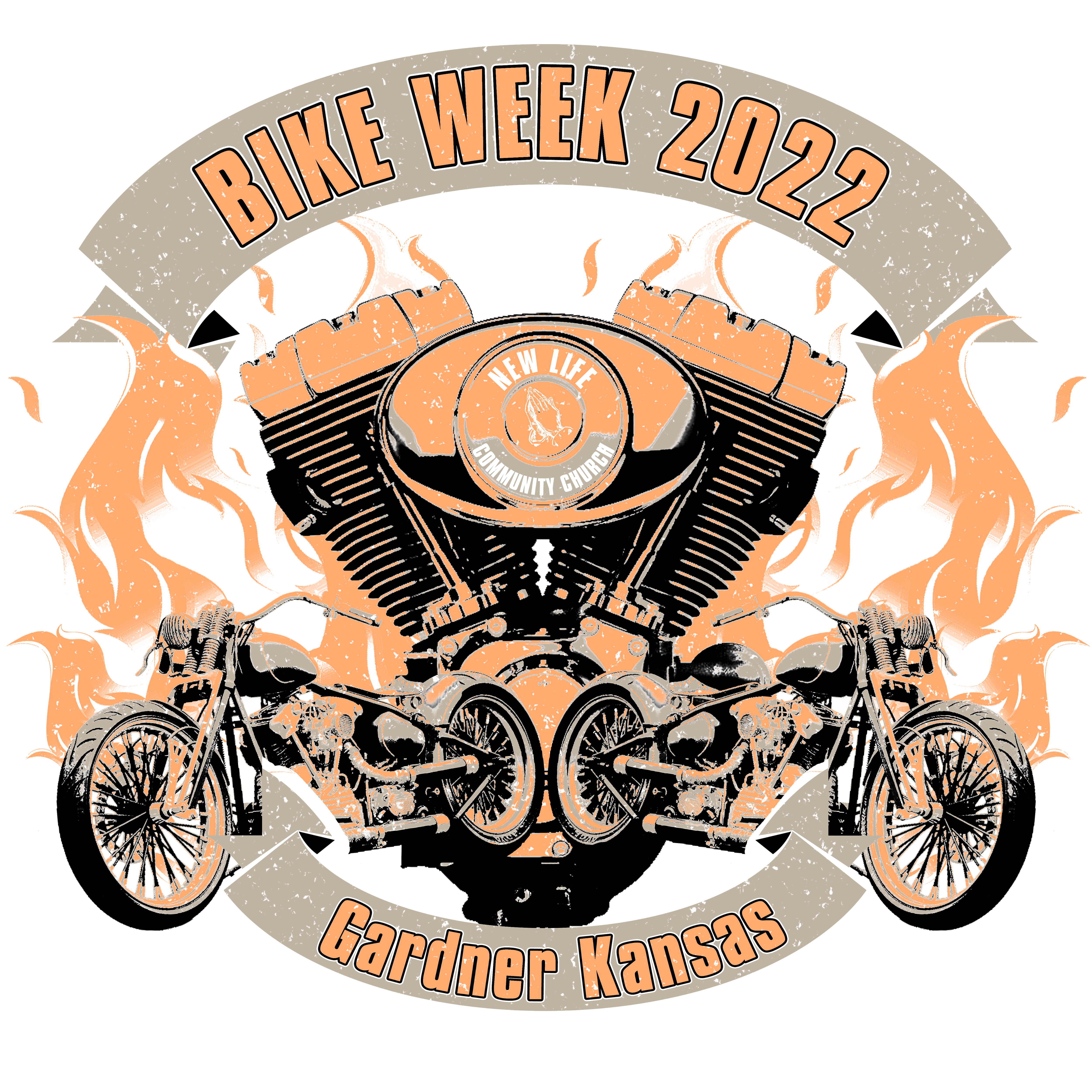T-shirt Design by Nordic Designer for New Life Community Church | Design #28465443