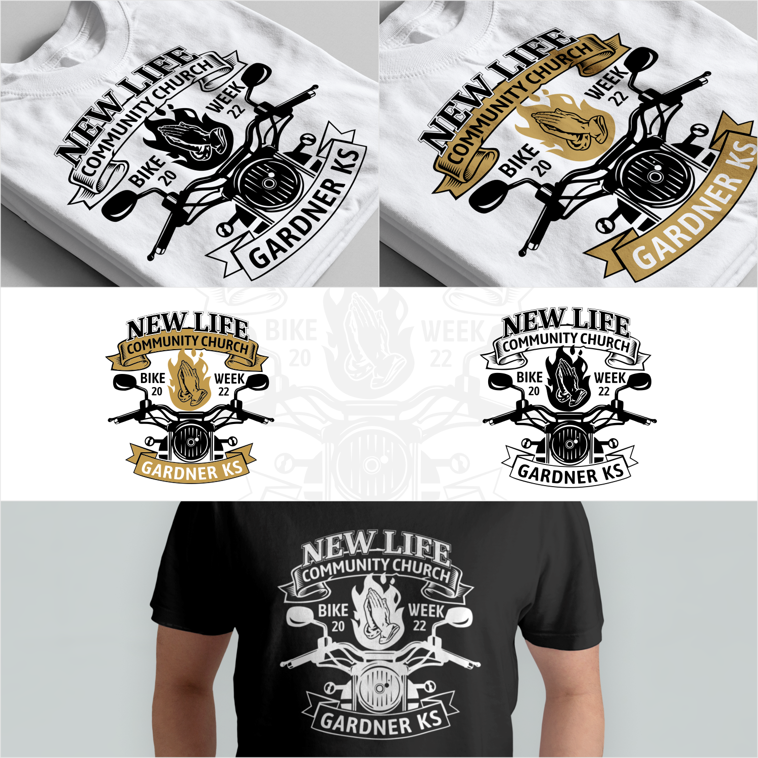 Diseño de Camiseta por kolevvp para New Life Community Church | Diseño #28457703