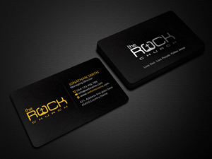 Business Card Design by Creations Box 2015 for The Rock Church | Design: #28468648