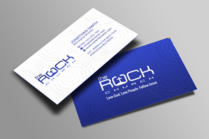 Business Card Design by Creations Box 2015 for The Rock Church | Design: #28468653