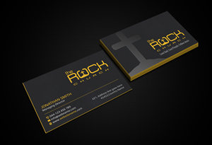 Business Card Design by Creations Box 2015 for The Rock Church | Design: #28468654