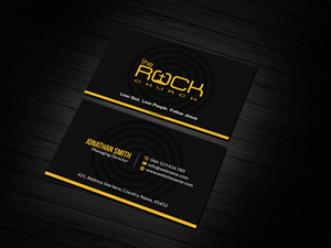 Business Card Design by Creations Box 2015 for The Rock Church | Design: #28468655