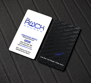 Business Card Design by Creations Box 2015 for The Rock Church | Design: #28468657