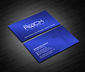 Business Card Design by Creations Box 2015 for The Rock Church | Design: #28468701