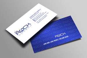 Business Card Design by Creations Box 2015 for The Rock Church | Design: #28468708