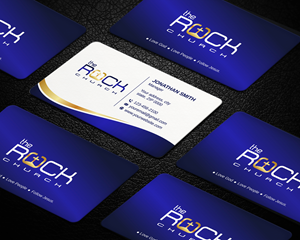 Business Card Design by Pictorial for The Rock Church | Design #28548471