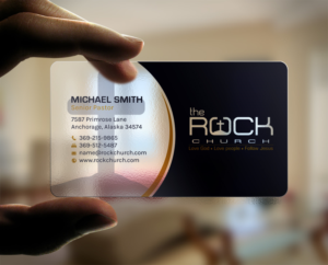 Business Card Design by chandrayaan.creative for The Rock Church | Design: #28456811