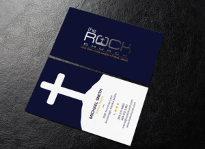 Business Card Design by chandrayaan.creative for The Rock Church | Design: #28456821