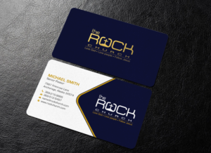 Business Card Design by chandrayaan.creative for The Rock Church | Design: #28458616