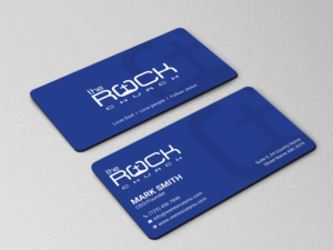 Business Card Design by Uttom 2 for The Rock Church | Design: #28458111