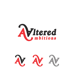 Altered Ambitions also an alternative logo with the initials A A  for Altered Ambitions. | Logo Design by SHADMIN SHAKIB 94