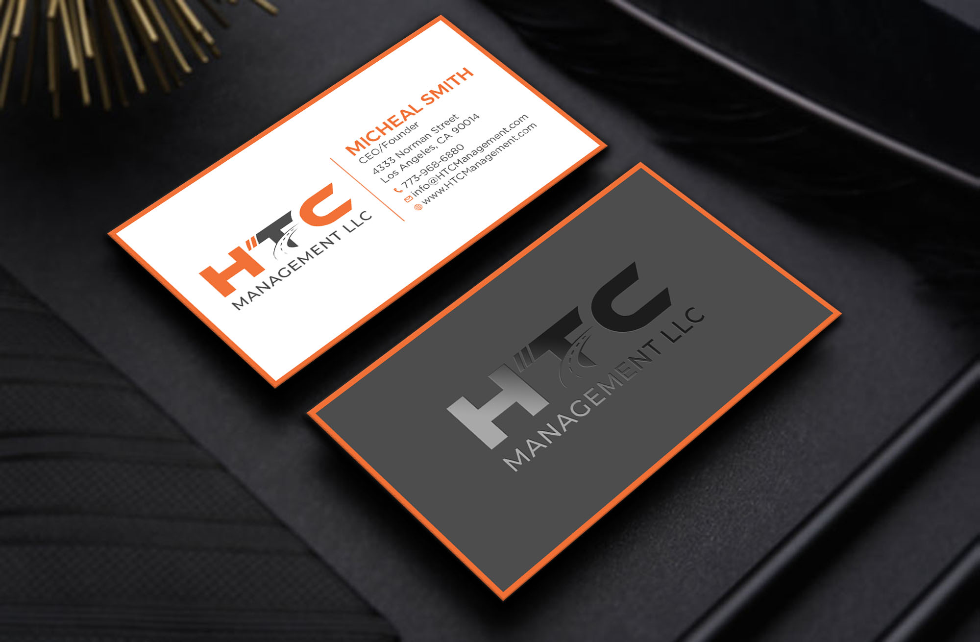 Business Card Design by RENEXIT for HTC Management LLC | Design #28478137