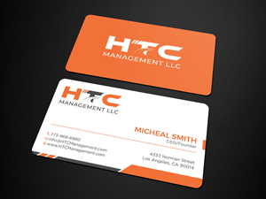 Business Card Design by RENEXIT for HTC Management LLC | Design: #28478140