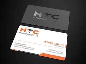 Business Card Design by RENEXIT for HTC Management LLC | Design: #28478142