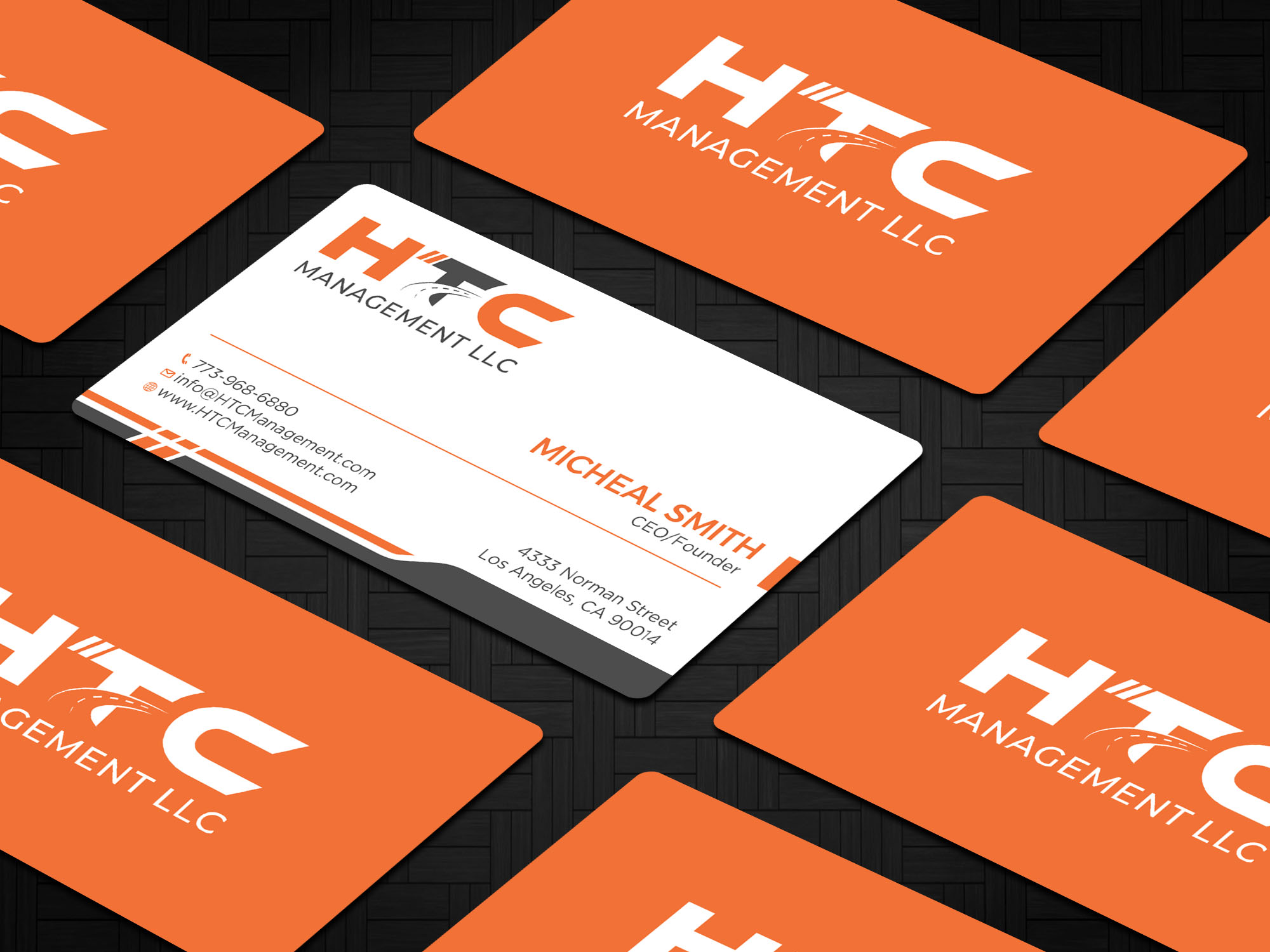 Business Card Design by RENEXIT for HTC Management LLC | Design #28478143