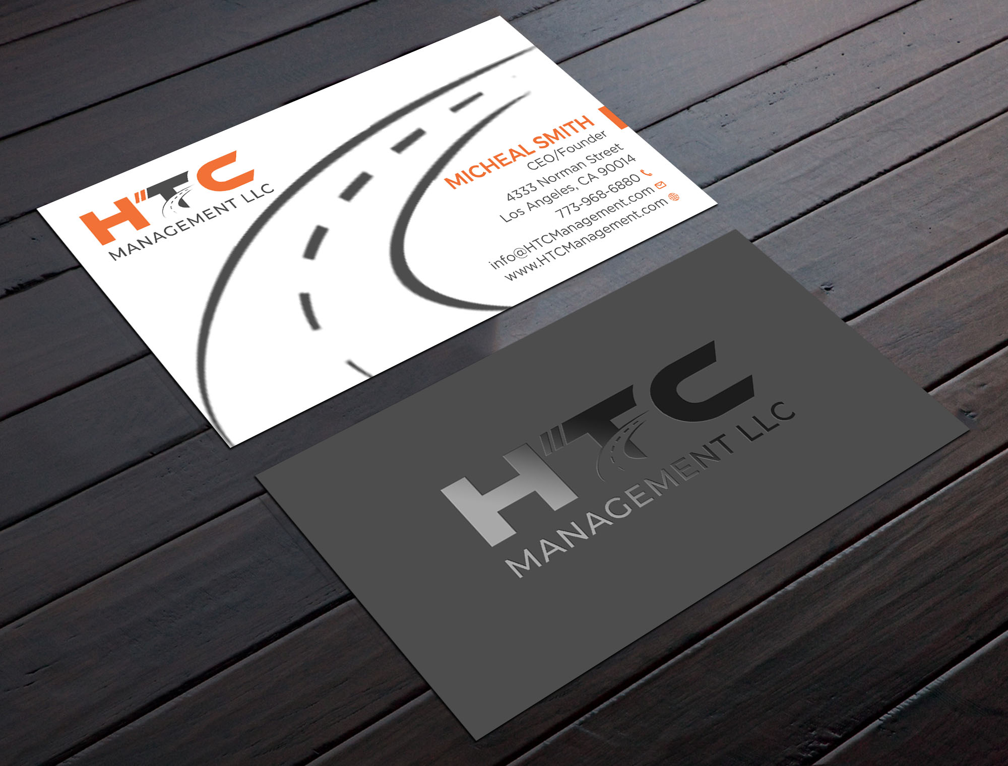 Business Card Design by RENEXIT for HTC Management LLC | Design #28478150