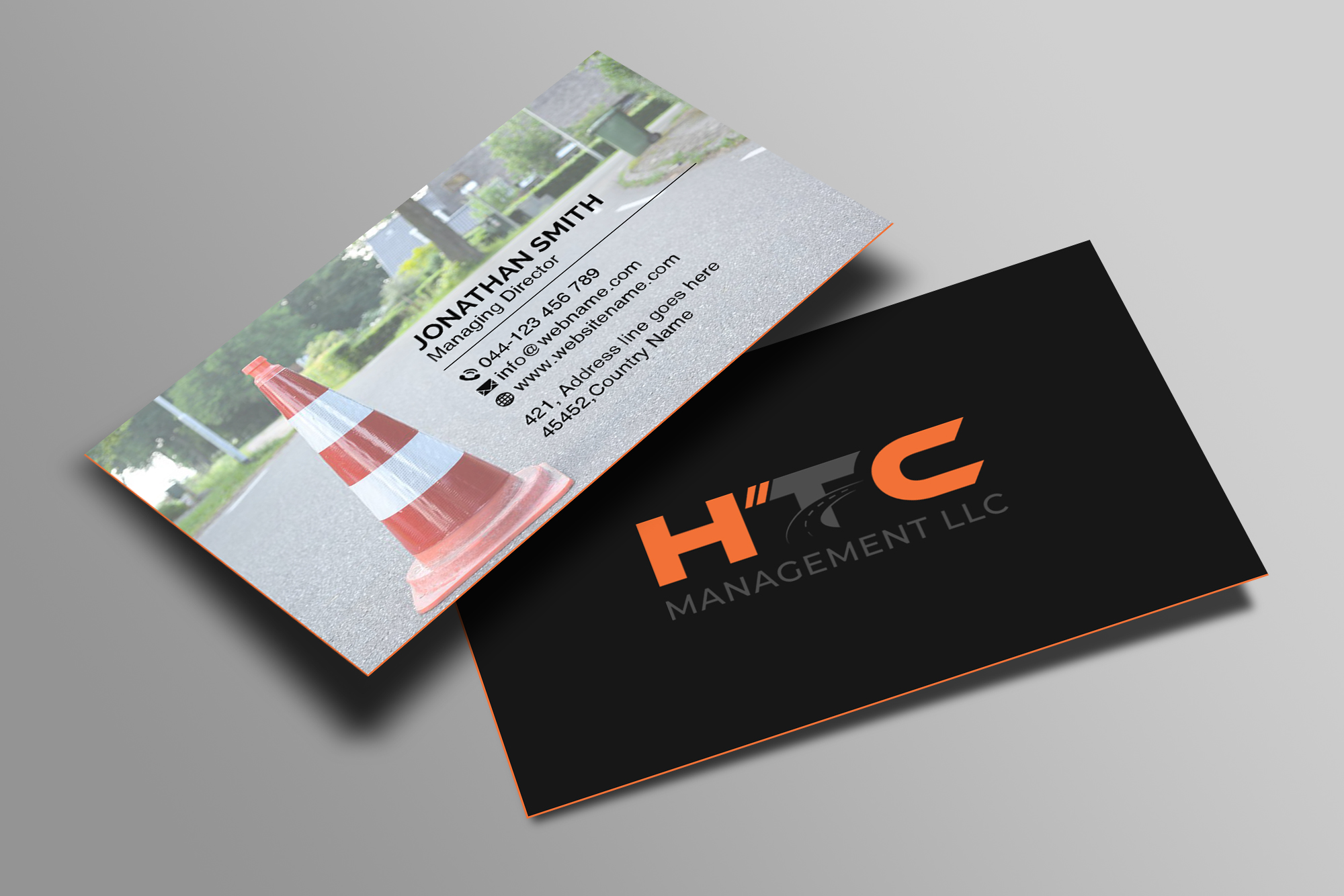 Business Card Design by Creations Box 2015 for HTC Management LLC | Design #28465683