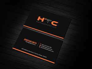Business Card Design by Creations Box 2015 for HTC Management LLC | Design: #28465684