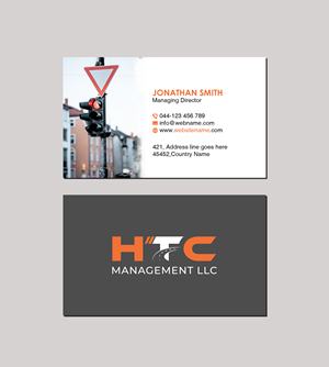 Business Card Design by Creations Box 2015 for HTC Management LLC | Design: #28471244