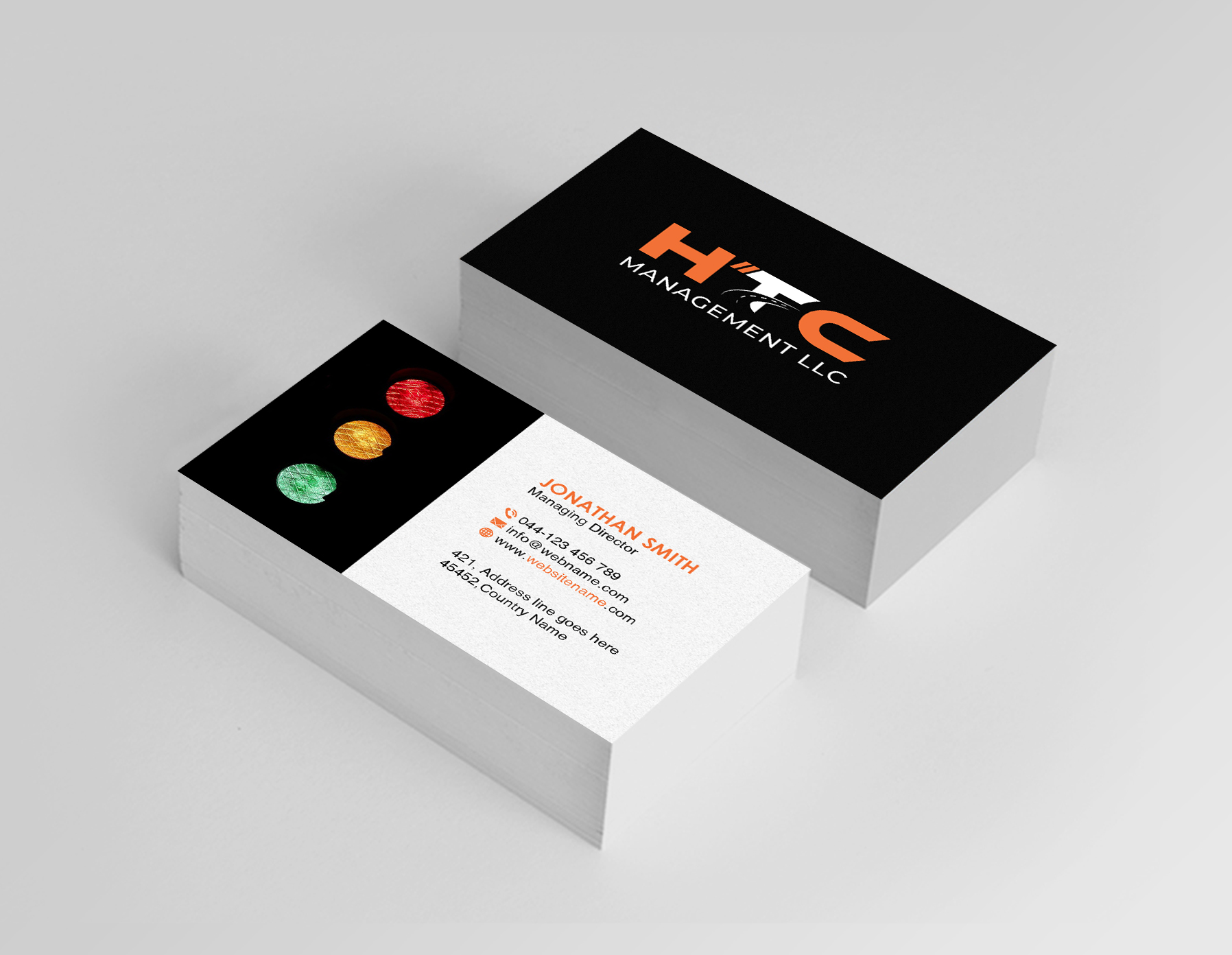 Business Card Design by Creations Box 2015 for HTC Management LLC | Design #28471249