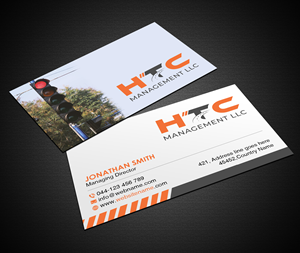 Business Card Design by Creations Box 2015 for HTC Management LLC | Design: #28471258