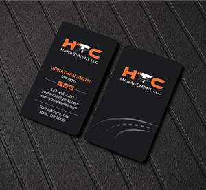 Business Card Design by LAXMI DESIGNHUB for HTC Management LLC | Design: #28463504