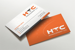 Business Card Design by LAXMI DESIGNHUB for HTC Management LLC | Design: #28463874