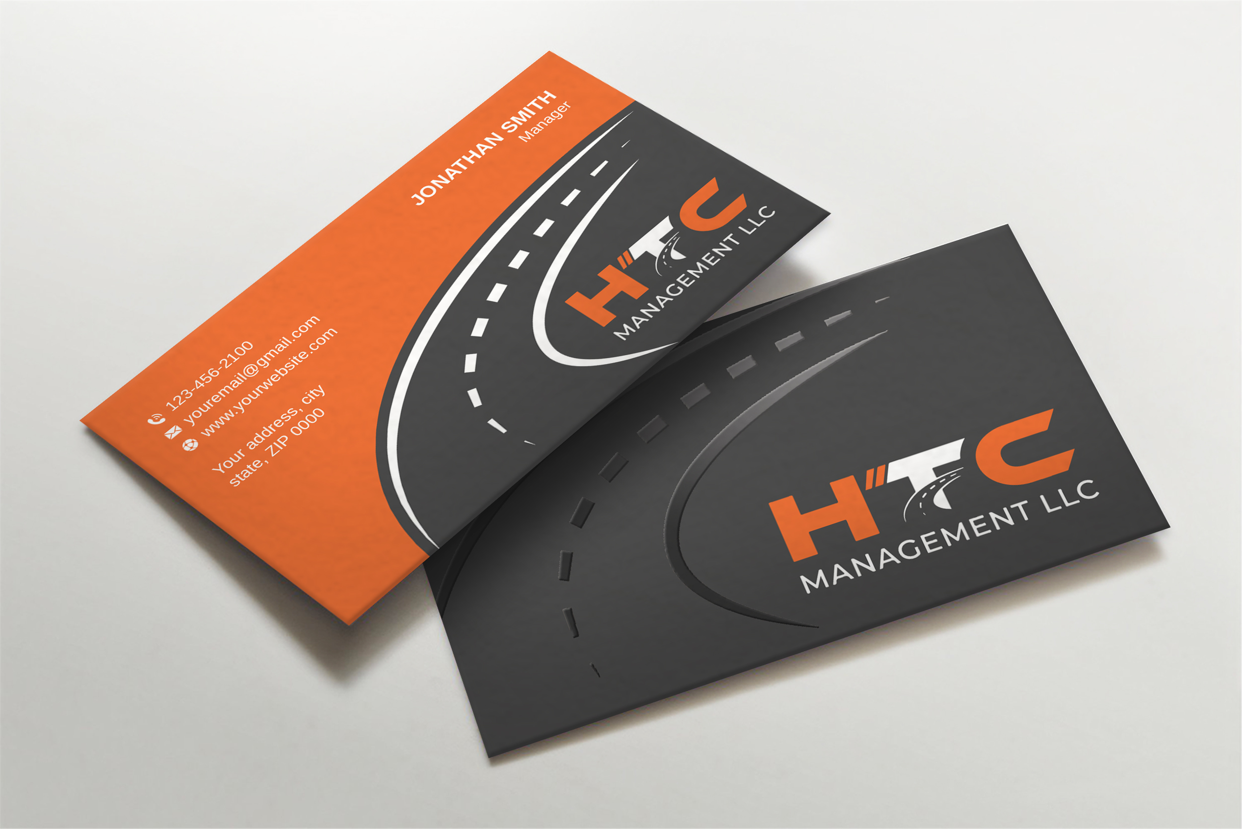 Business Card Design by LAXMI DESIGNHUB for HTC Management LLC | Design #28463880
