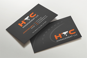 Business Card Design by LAXMI DESIGNHUB for HTC Management LLC | Design: #28463881