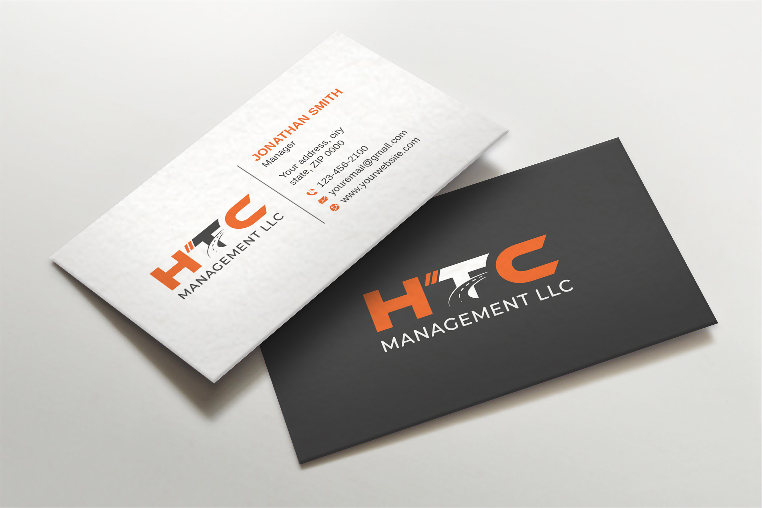 Business Card Design by LAXMI DESIGNHUB for HTC Management LLC | Design #28463894