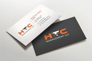 Business Card Design by LAXMI DESIGNHUB for HTC Management LLC | Design: #28463894