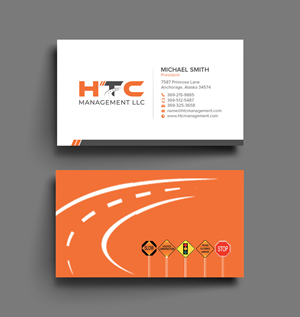 Business Card Design by chandrayaan.creative for HTC Management LLC | Design: #28464752