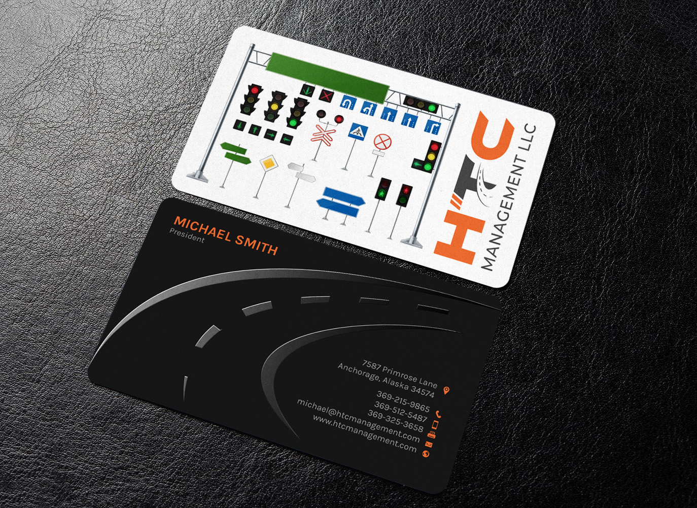 Business Card Design by chandrayaan.creative for HTC Management LLC | Design #28464756