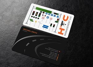 Business Card Design by chandrayaan.creative for HTC Management LLC | Design: #28464756