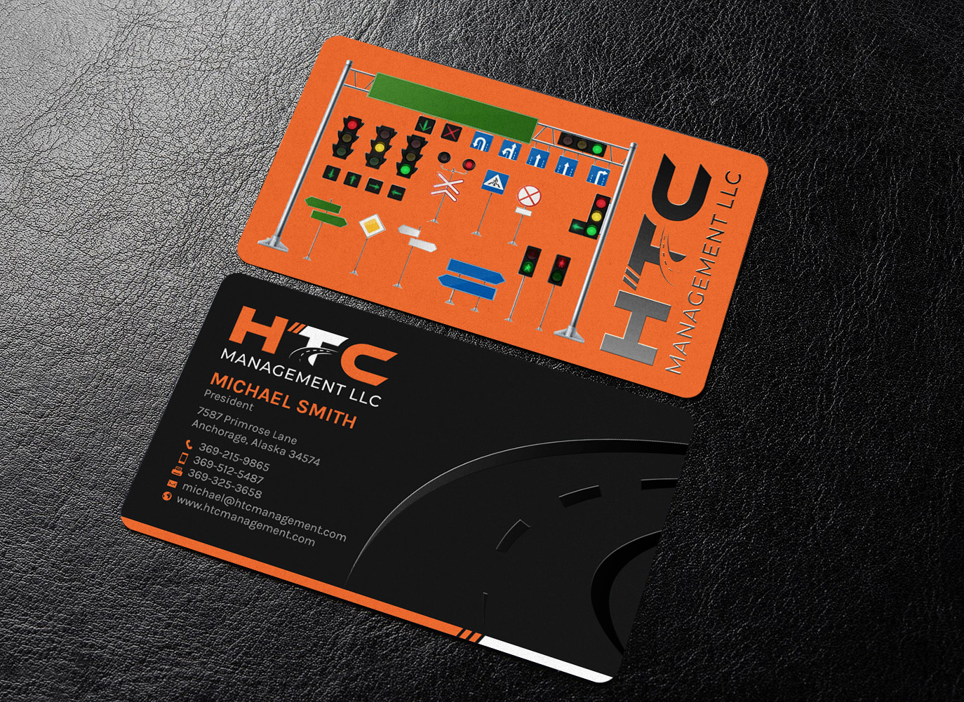 Business Card Design by chandrayaan.creative for HTC Management LLC | Design #28464757
