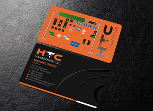 Business Card Design by chandrayaan.creative for HTC Management LLC | Design: #28464757