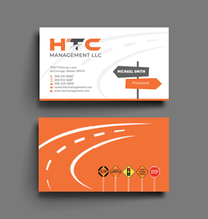 Business Card Design by chandrayaan.creative for HTC Management LLC | Design: #28464759