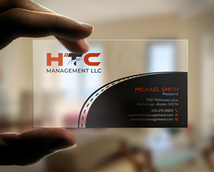 Business Card Design by chandrayaan.creative for HTC Management LLC | Design: #28464761
