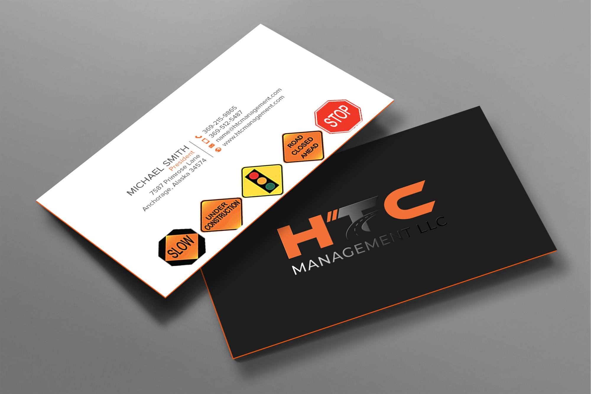 Business Card Design by chandrayaan.creative for HTC Management LLC | Design #28464762