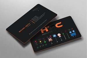 Business Card Design by chandrayaan.creative for HTC Management LLC | Design: #28464817