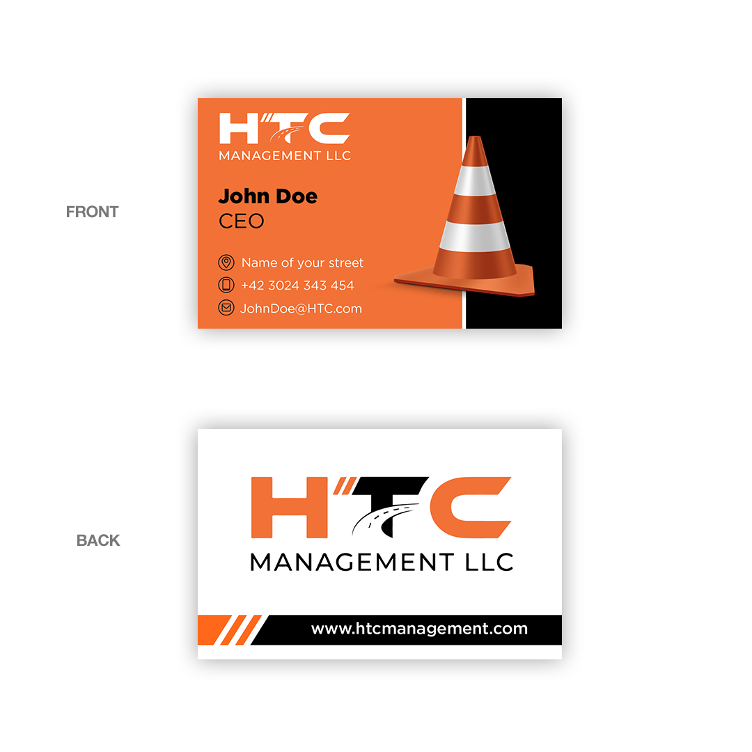 Business Card Design by bubu for HTC Management LLC | Design #28459721