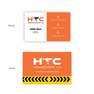 Business Card Design by bubu for HTC Management LLC | Design: #28459723