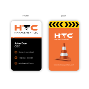 Business Card Design by bubu for HTC Management LLC | Design: #28459726