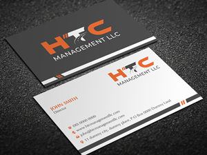 Business Card Design by Magic of Art for HTC Management LLC | Design: #28465059