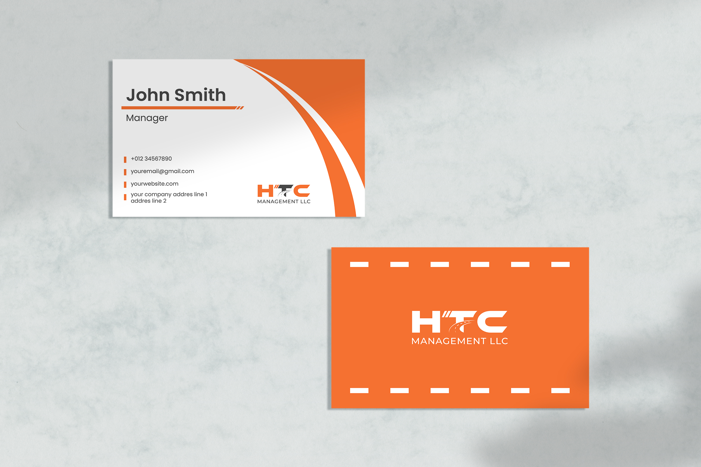 Business Card Design by iftitahNA for HTC Management LLC | Design #28478193
