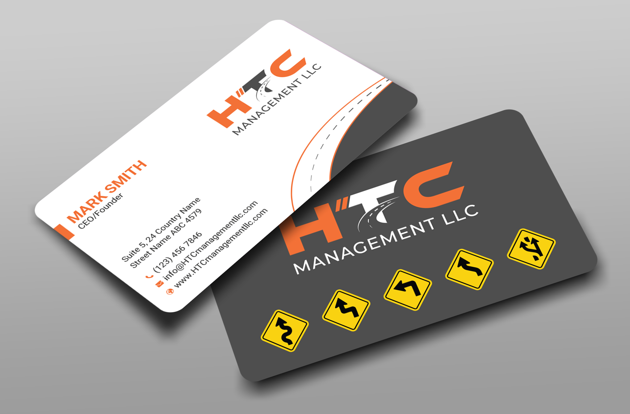 Business Card Design by Uttom 2 for HTC Management LLC | Design #28459471