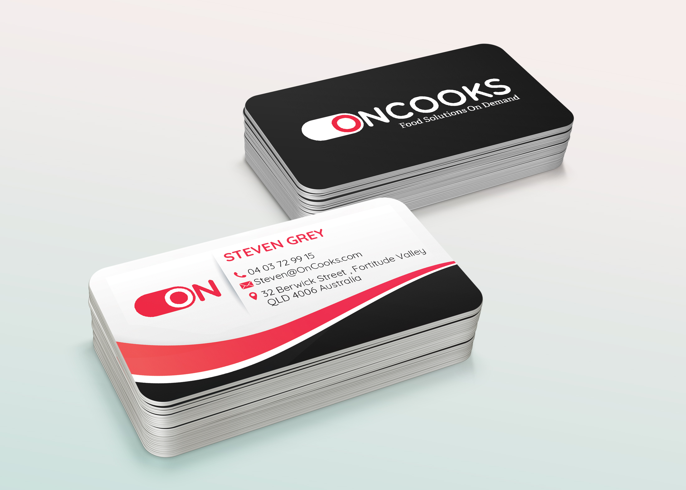 Visitenkarten-Design von r.benlak für Contented Kitchens Pty Ltd | Design #28501200