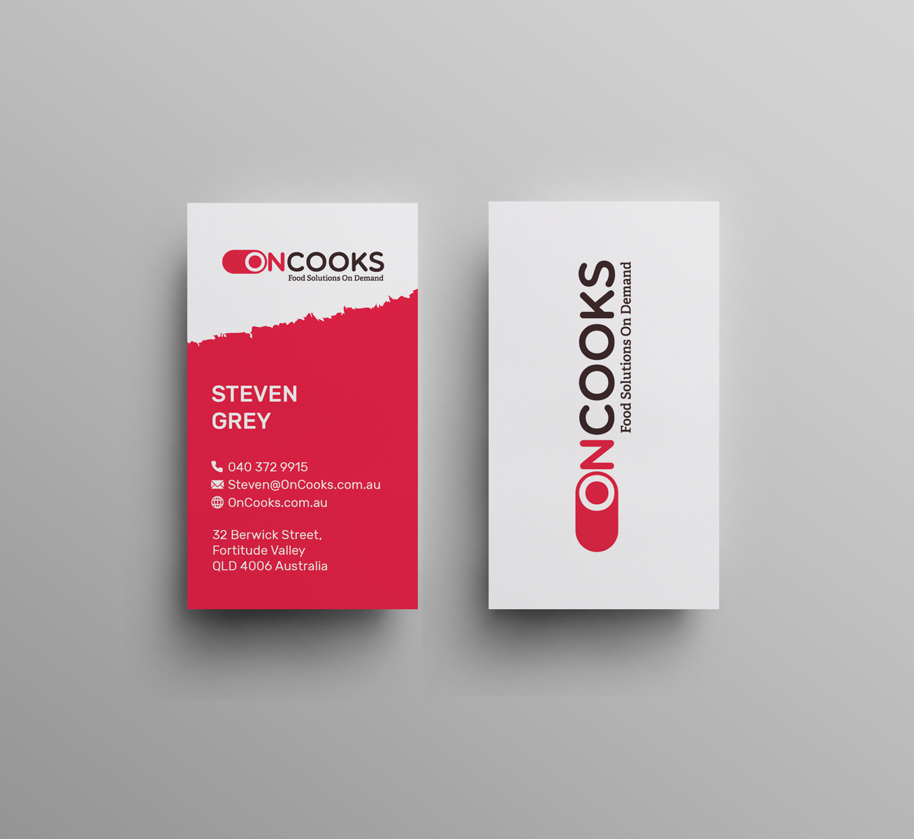 Visitenkarten-Design von JK18 für Contented Kitchens Pty Ltd | Design #28481443